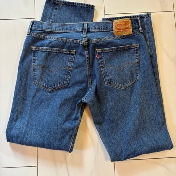 Levi's 501 high waisted button fly jeans 36x33 (men’s) - like new! - Picture 8 of 8